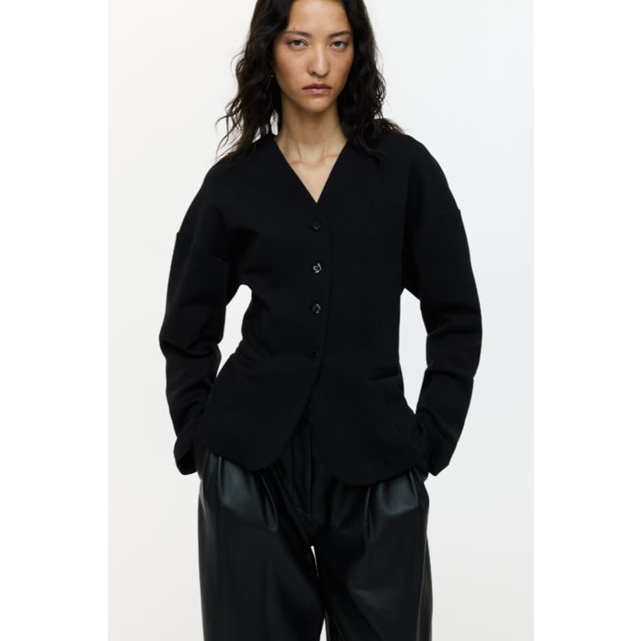 H&M เบลเซอร์ผ้าจอร์ซีย์ Women Jersey blazer 1322907_1 รูปที่ 5