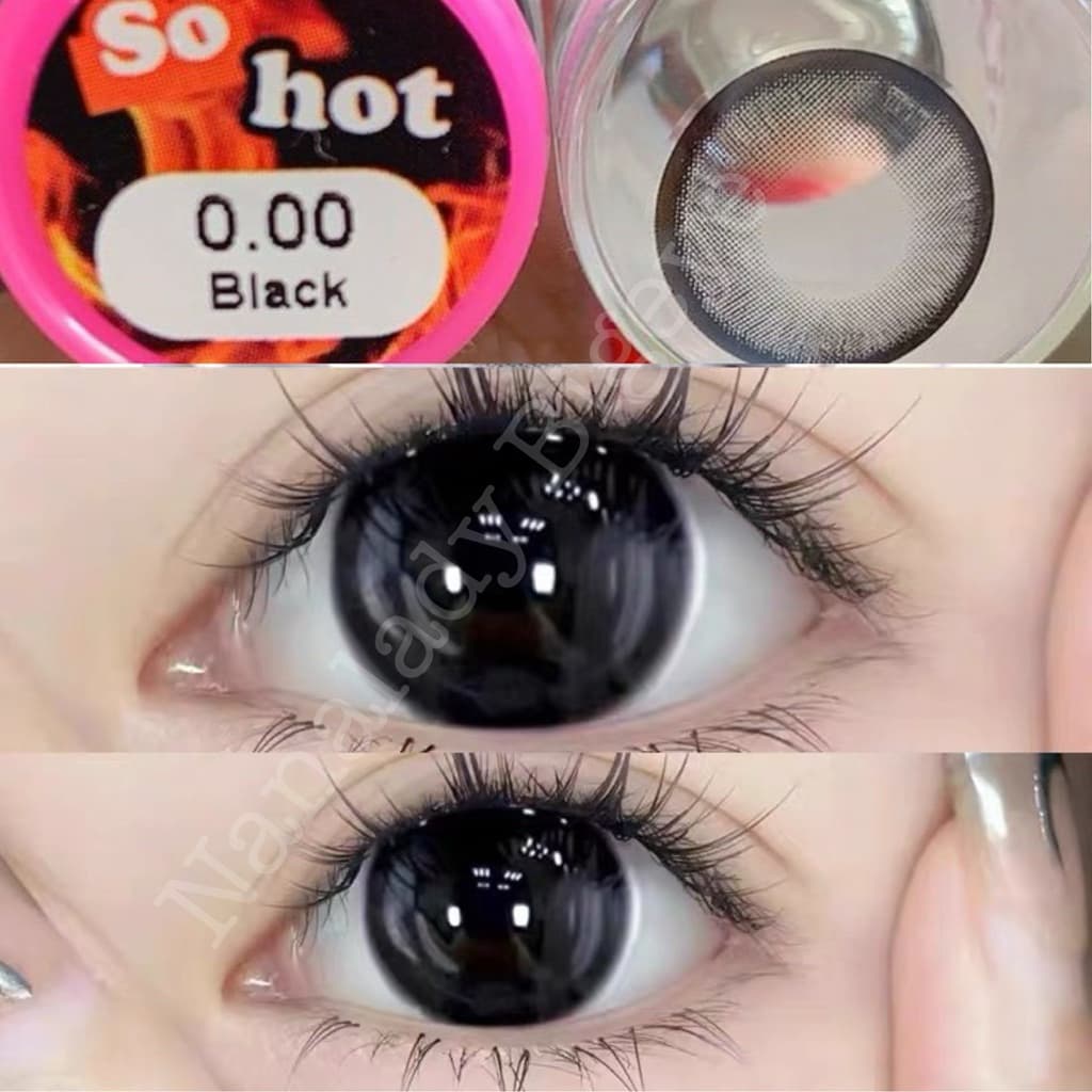 So hot gray black brown gray kissylens คอนเเทคเลนส์ค่าอมน้ำสูง Bigeye บิ๊กอาย คอนแทคเลนส์มีเลขจดแจ้งถูกต้อง รูปที่ 8