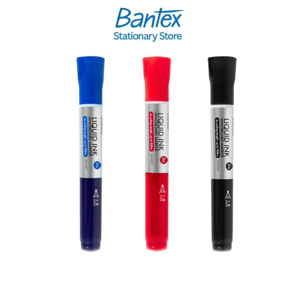 Bantex ปากกาไวท์บอร์ด ปากกามาร์กเกอร์ เขียนกระดาน เขียนลื่น ลบง่าย หัว 1.8 มม. Whiteboard Marker รูปที่ 1
