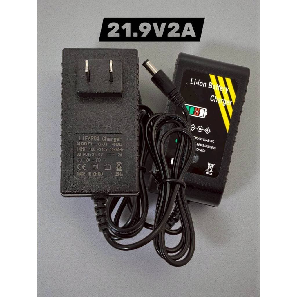 สายชาร์จแบตเตอรี่ลิเที่ยม/ตู้ลำโพง/สว่านไร้สาย/อื่นๆ12.6v/14.6v/16.8v/21v/21.9v/25.2v/29.4vขนาด2aหัวชาร์จ5.5×2.5 รูปที่ 3