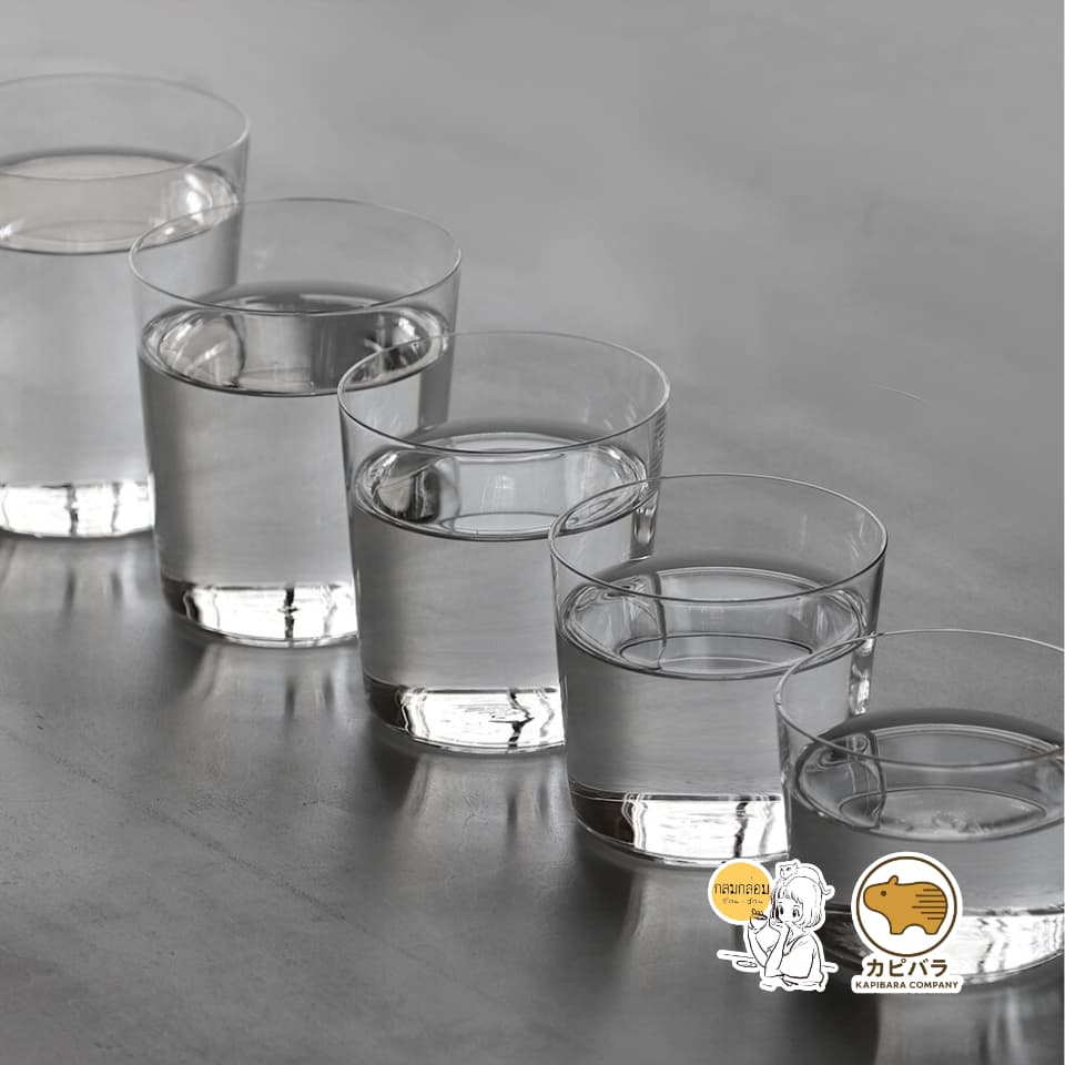 Kimura Glass รุ่น SOBA แก้วบางพิเศษ ทรงเตี้ย รูปที่ 3