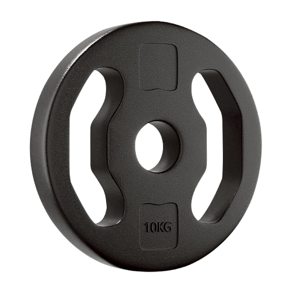 BG Weight Plate แผ่นน้ำหนัก รุ่น Q316 หุ้มด้วยวัสดุ PVC ใช้งานได้กับแกนขนาด 1 นิ้ว รูปที่ 2