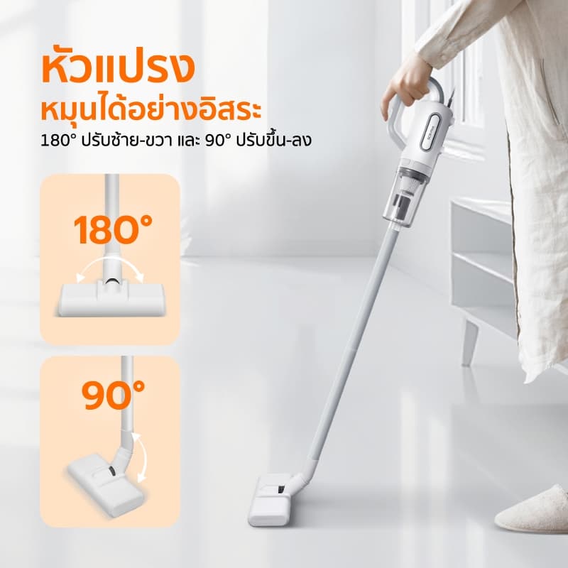 SCE เครื่องดูดฝุ่น Dust VC-A 16000Pa 500W HEPA 5 ชั้น รุ่น Dust VC-A รับประกันศูนย์ 2 ปี รูปที่ 5