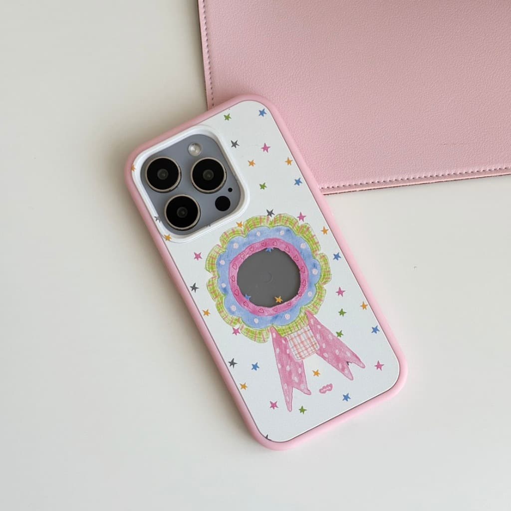 amuse stuff-Color Pop Bumper Case เคสขอบสีด้านหลังใส มีแม่เหล็ก รูปที่ 5