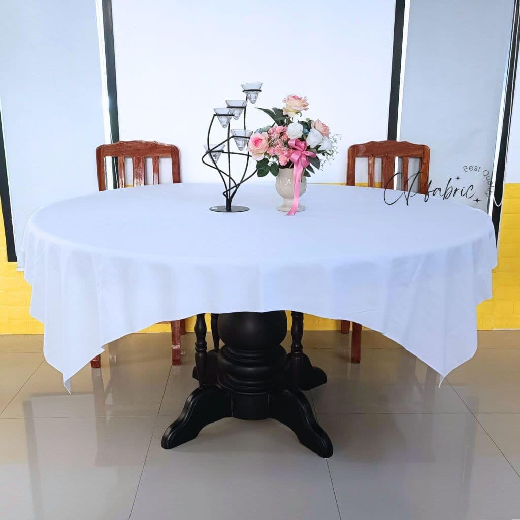 ผ้าปูโต๊ะจีน สำหรับโรงแรม งานเลี้ยง เกรดหนา ไม่ย้วย รูปที่ 7