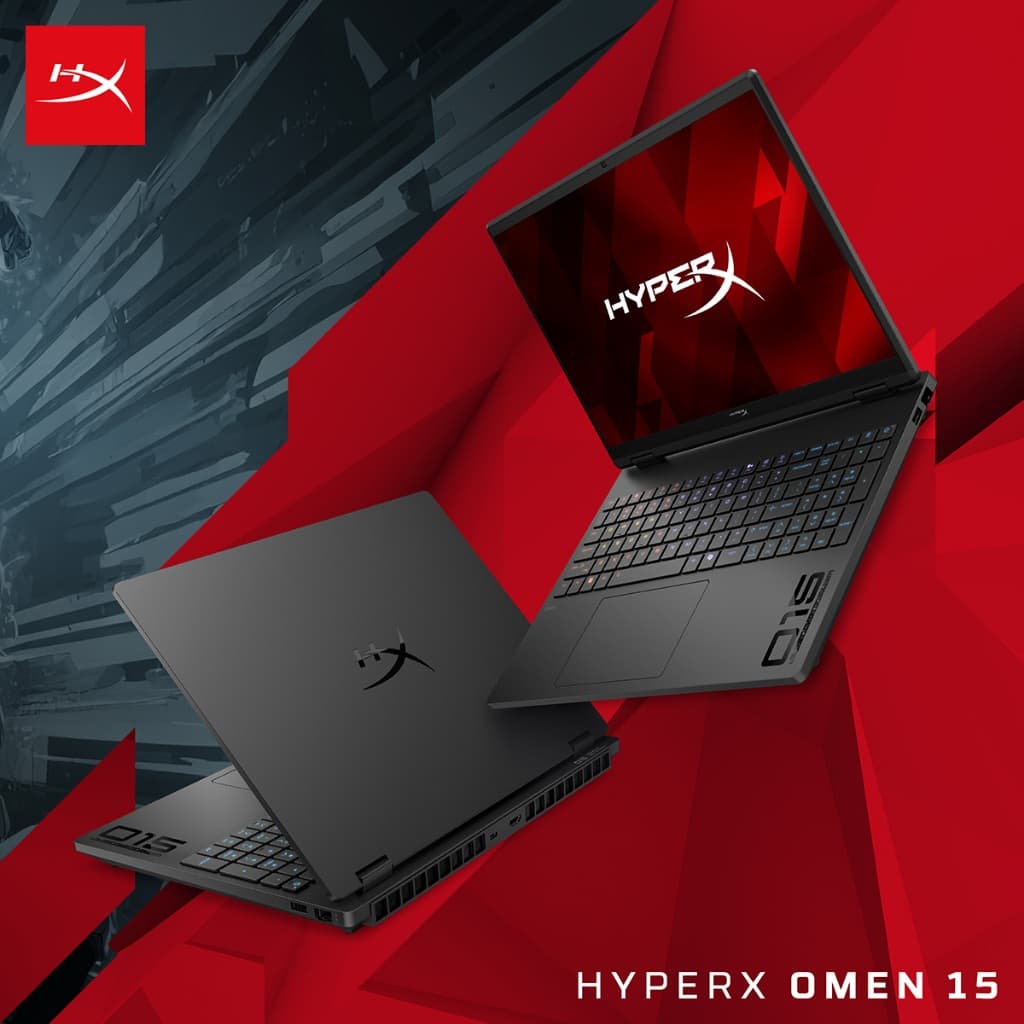 HyperX OMEN | AMD Ryzen 5 240 | RTX 5050 | 16GB/1TB | 15.3" 2K 165Hz | Win11+MS24 | 2Yrs |15-gb0039AX รูปที่ 3