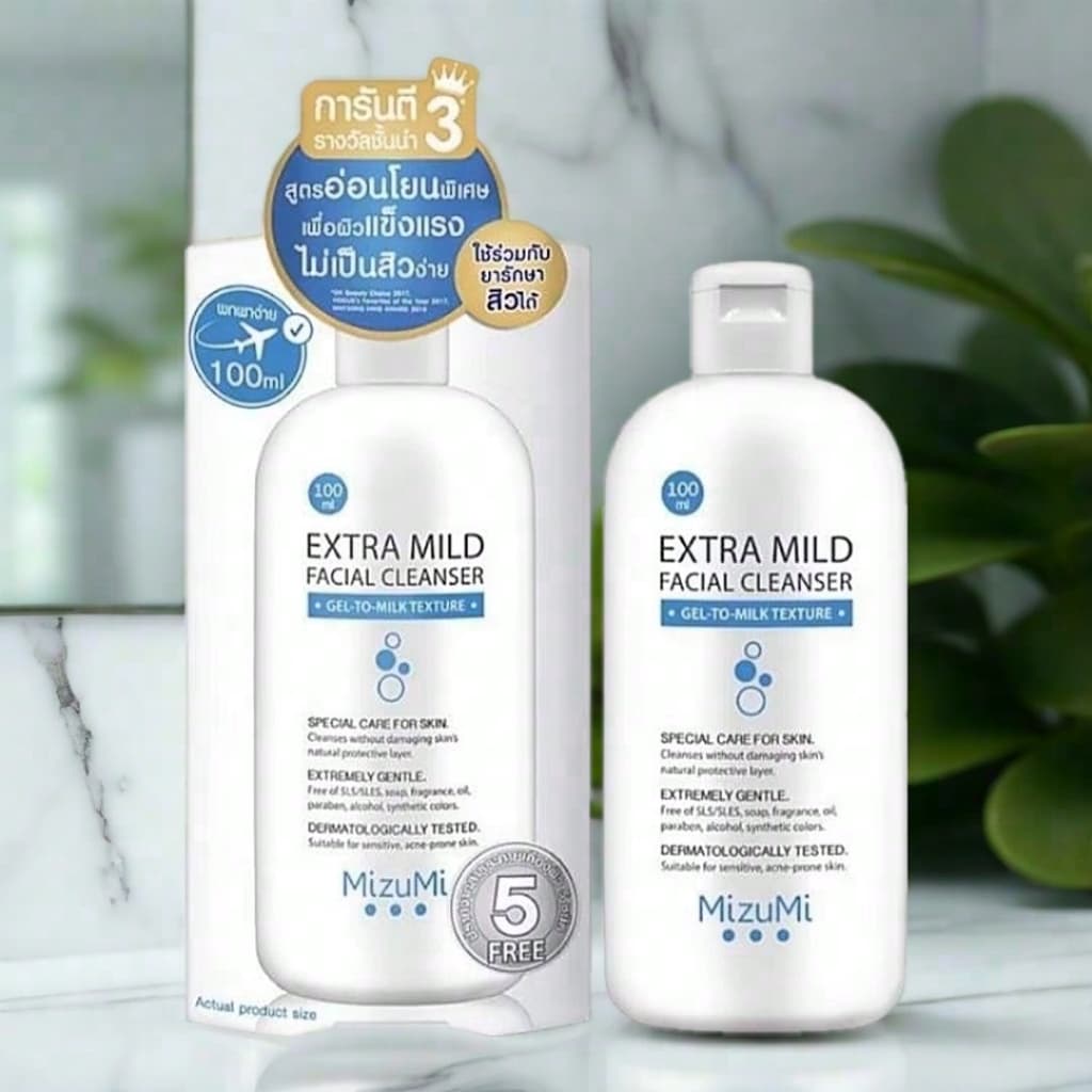 /มีไลฟ์ เจลล้างหน้า Mizumi Extra Mild Facial Cleanser มิซึมิ สูตรอ่อนโยนพิเศษ ล้างหน้า รูปที่ 7