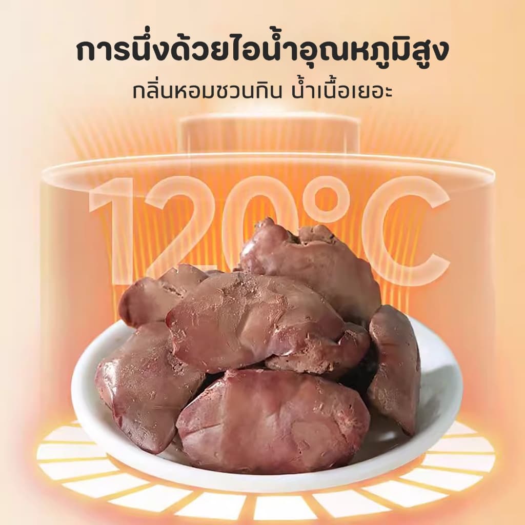 TUBIตับไก่ผสมน้ำมันปลา อุดมโอเมก้า 3 & DHA บำรุงสมอง สายตา หัวใจ ผิวหนังและขนสวย เนื้อนุ่มหอม Dog Cat Food รูปที่ 6