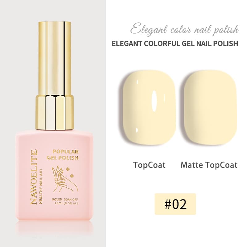 Nawoelite สีทาเล็บเจล เจลทาเล็บ ทำเล็บ เจลเล็บครบเซ็ท 48สีโทนบิวตี้ ใช้กับหลอดอบUV&LED สีทนทานไม่แตก 15ml รูปที่ 4