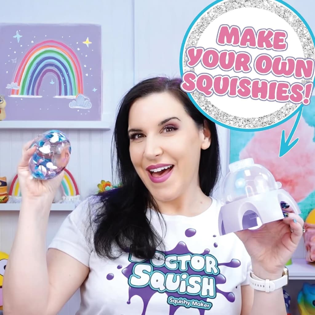 DOCTOR SQUISH SQUISHY MAKER STATION MINI ชุดทำสกุชชี่ รูปที่ 3