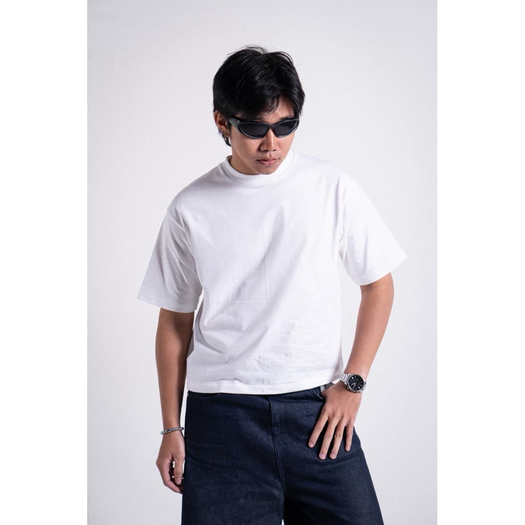 STND00 Boxy T-Shirt “Basic” เสื้อยืดครอปวินเทจ รูปที่ 5