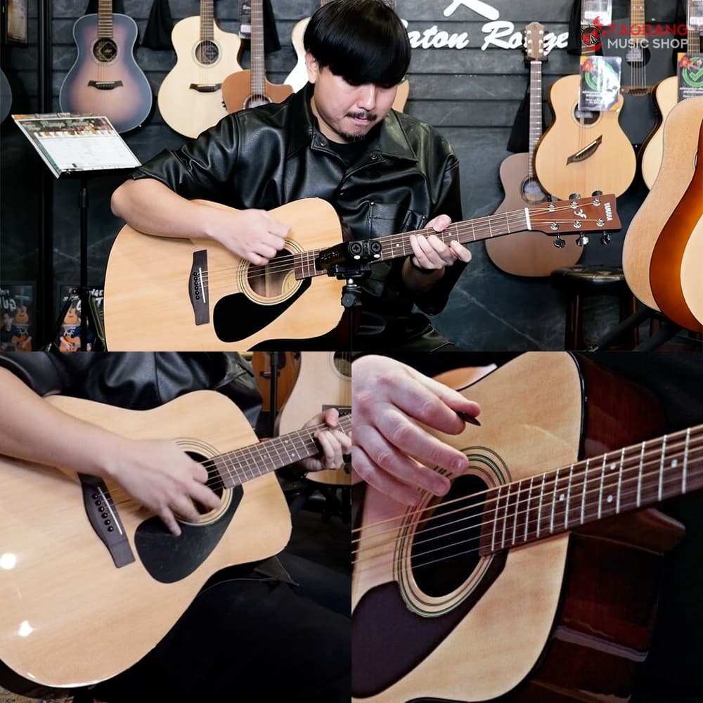 ทักแชทรับส่วนลด 1,000.- MAX กีต้าร์โปร่ง YAMAHA F310 + Option ติดตั้งปิ๊กอัพ - ยามาฮ่า F-310 Acoustic Guitar รูปที่ 4