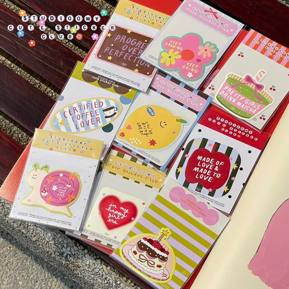 STUDIO.OWY : Sticker Set & สติกเกอร์ขายแยกชิ้น รูปที่ 3