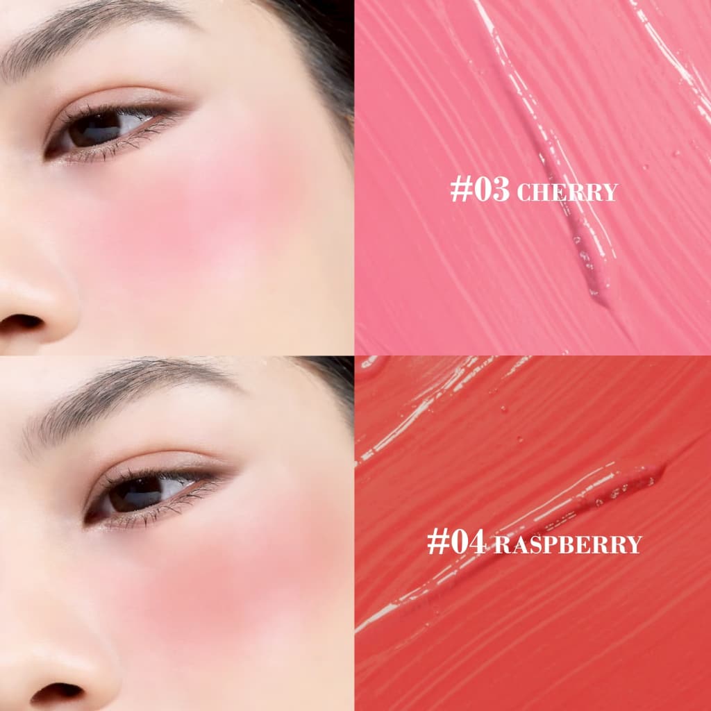 Sivanna Colors ice cream liquid blush : HF756 #บลัชไอศกรีม บางเบา เกลี่ยง่าย พร้อมบำรุง พกพาสะดวก ติดทน สีชัด รูปที่ 6