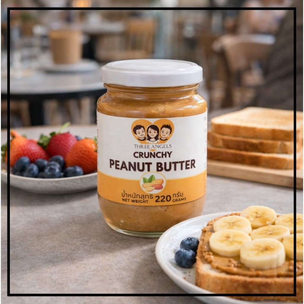 Peanut Butter เนยถั่วลิสง 100% | Best Price ราคาที่ดีที่สุด |ส่งเร็ว Fast Shipping | No Oil No Sugar No Salt | 100g-450g รูปที่ 4