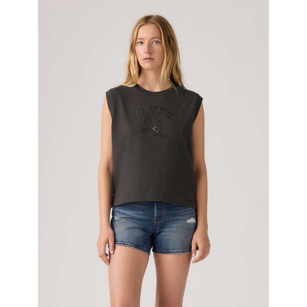 เสื้อแขนกุด Levi's® Women's Graphic Boxy Tank รูปที่ 5