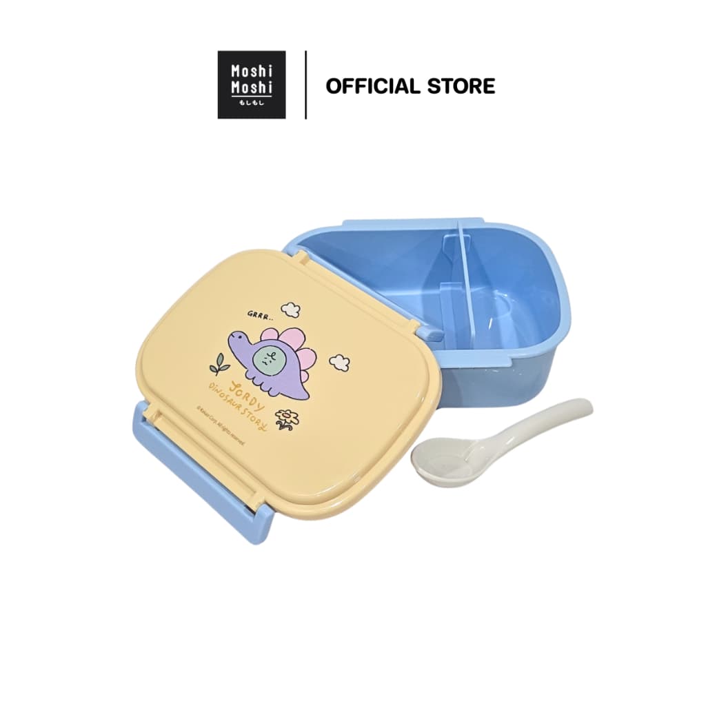 Moshi Moshi กล่องอาหาร กล่องข้าวพร้อมช้อน ลาย Jordy จากแก๊ง NINIZ ลิขสิทธิ์แท้จาก Kakao Friends รุ่น 6100007226-7228 รูปที่ 5