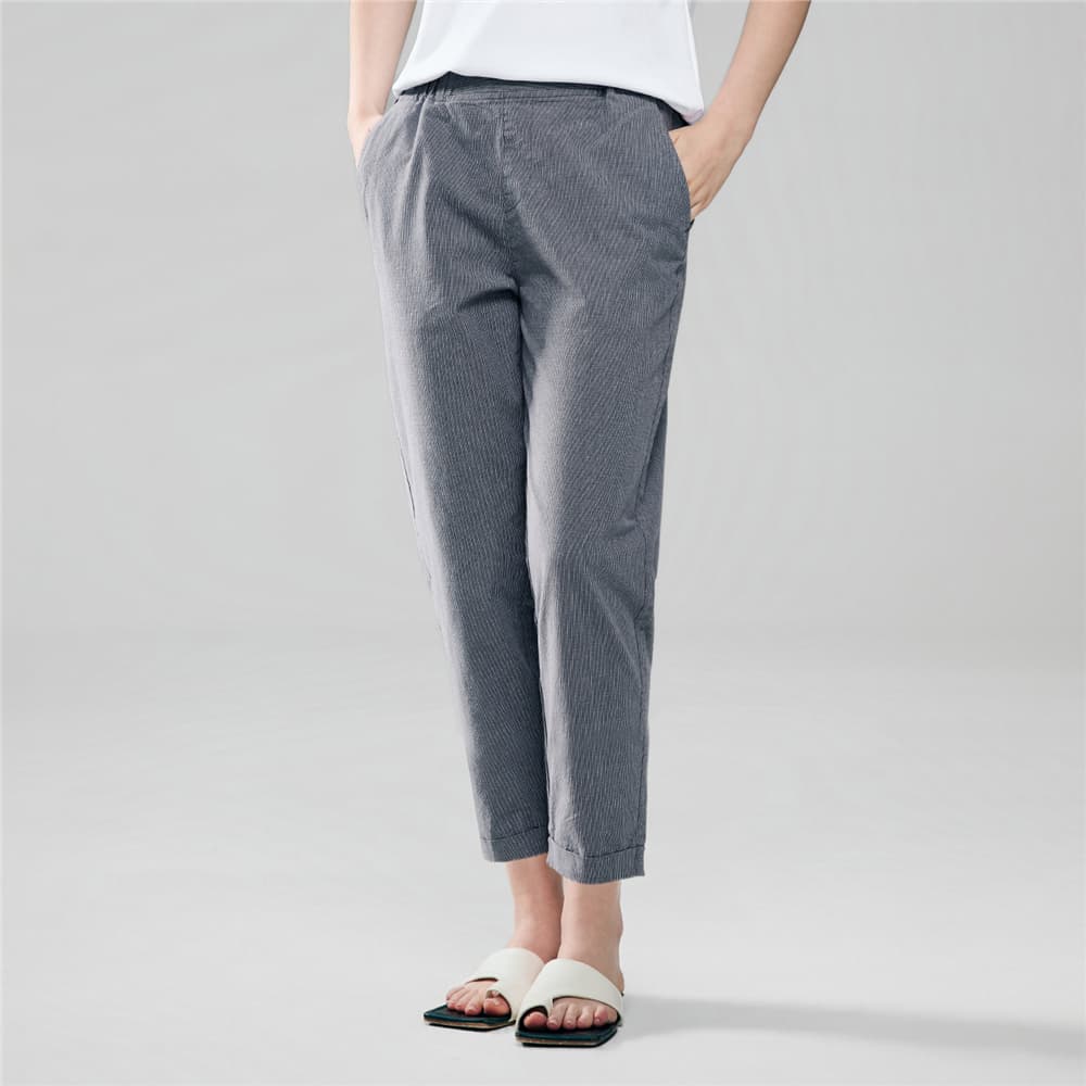 GIORDANO กางเกงขายาวผู้หญิง Women's Audrey Pants 05426257 รูปที่ 4