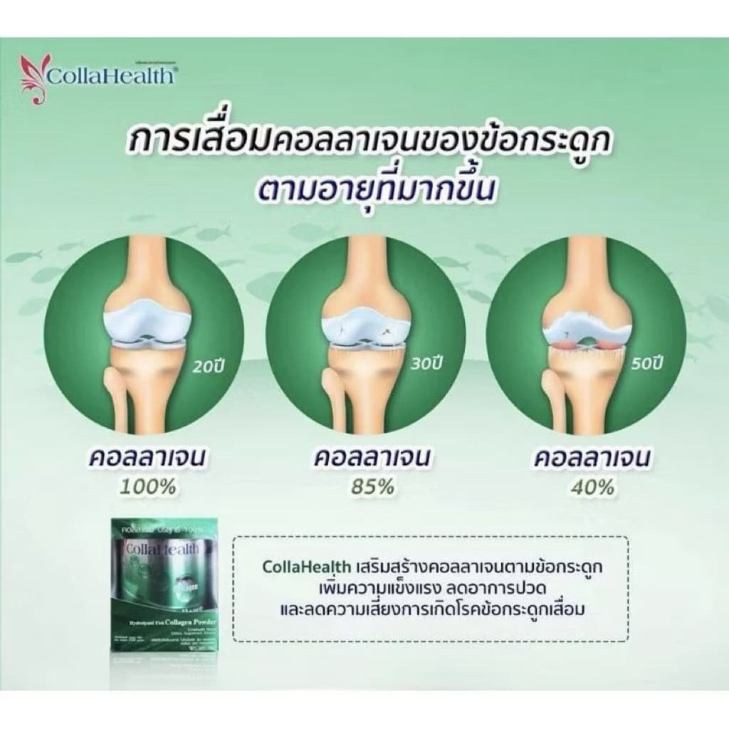 Collahealth Collagen คอลลาเจน คอลลาเฮลท์ 200 g. รูปที่ 3