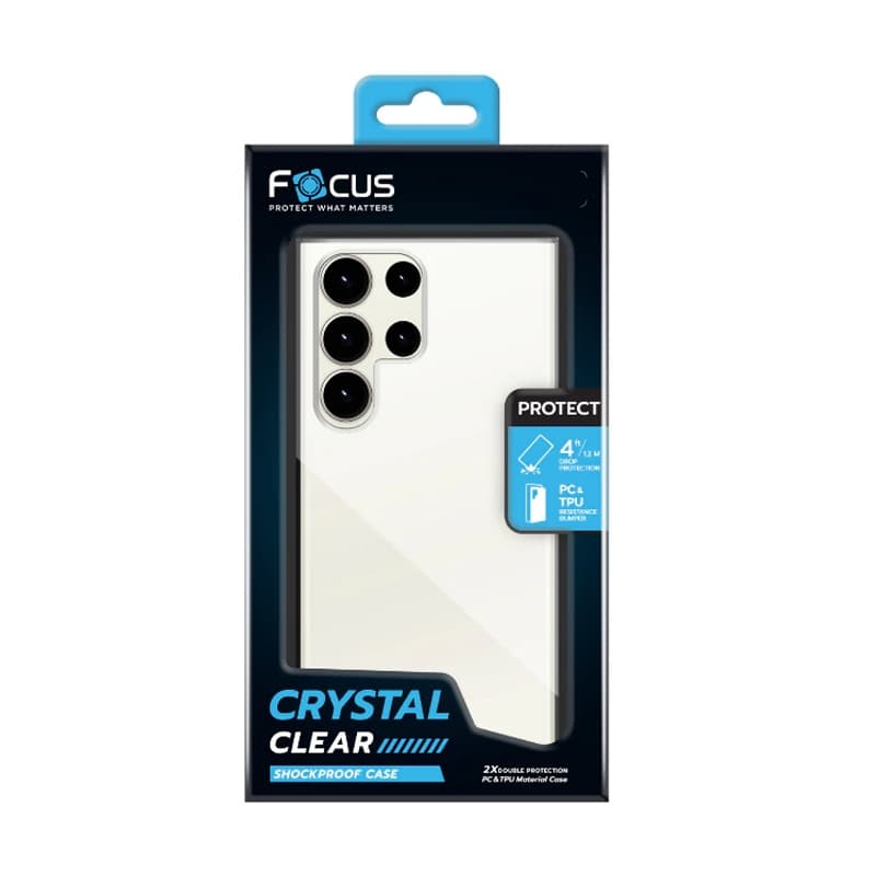 Focus เคสใสกันกระแทก Crystal Clear และ แม่เหล็ก Magnetic Clear สำหรับ Galaxy S24/S25/S26/Ultra รูปที่ 4