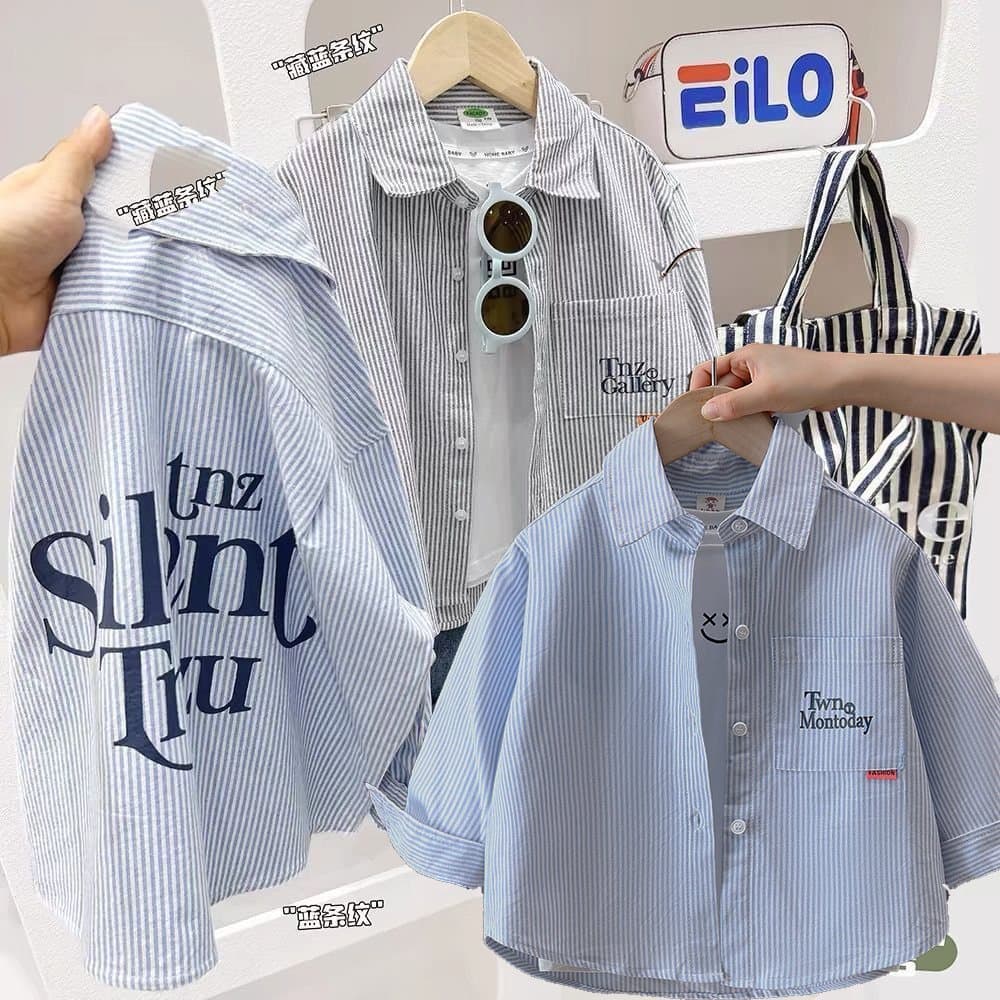เสื้อเชิ้ตเด็กแขนยาว รุ่นฺ TWN . รูปที่ 8