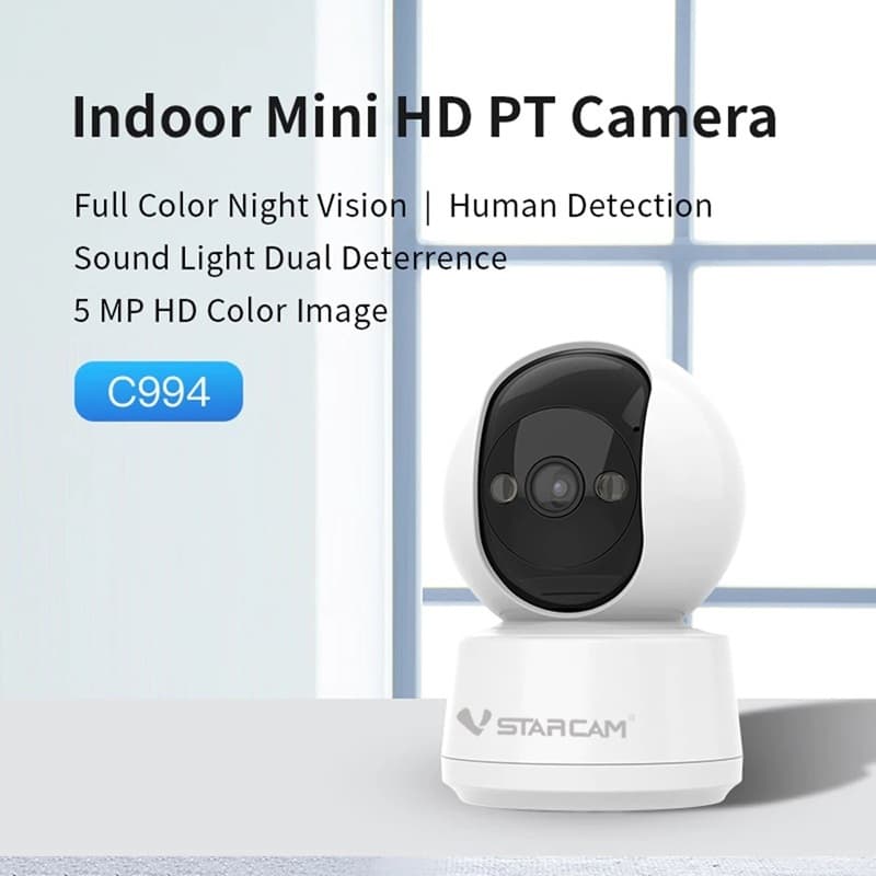 VSTARCAM C994 5MP SUPER HD 1296p 5GHz Dual-Band WiFi Ai Security Camera กล้องวงจรปิด พูดคุยโต้ตอบได้ รูปที่ 2