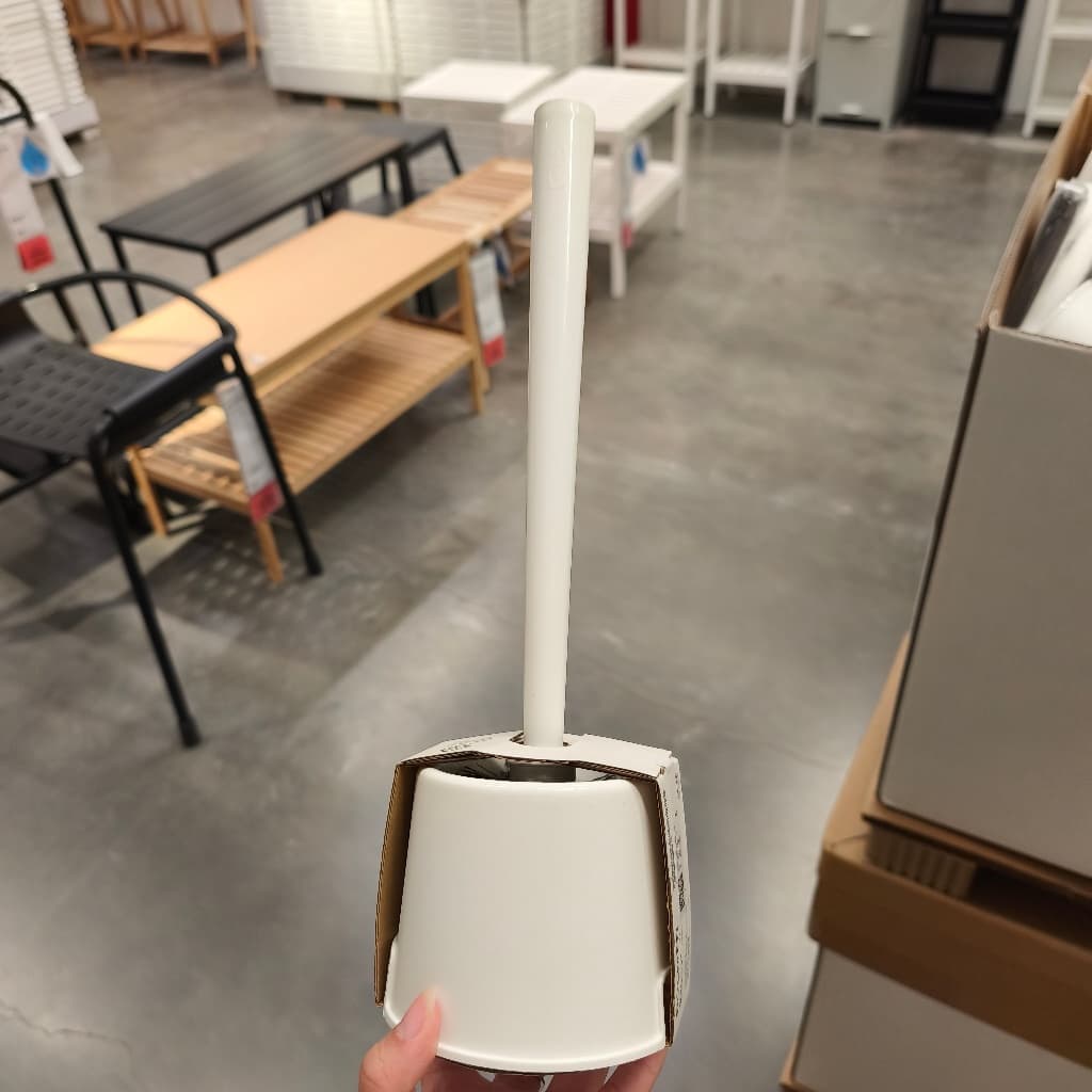 IKEA แปรงขัดห้องน้ำ IKEA BOLMEN มินิมอล สีขาว ดำ ขนาด 36.5 cm รูปที่ 4