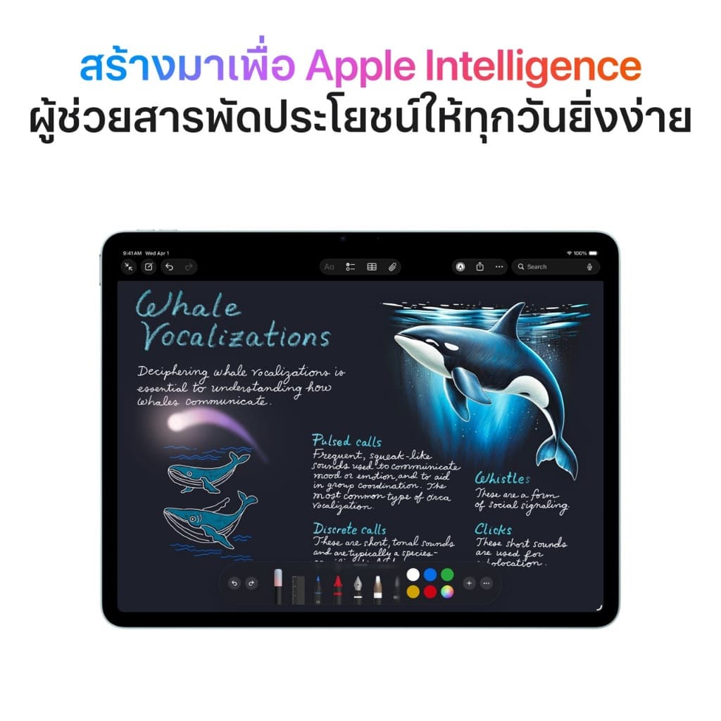 Apple iPad Air M4 รุ่น 11 นิ้ว Wi-Fi I iStudio by SPVi รูปที่ 5