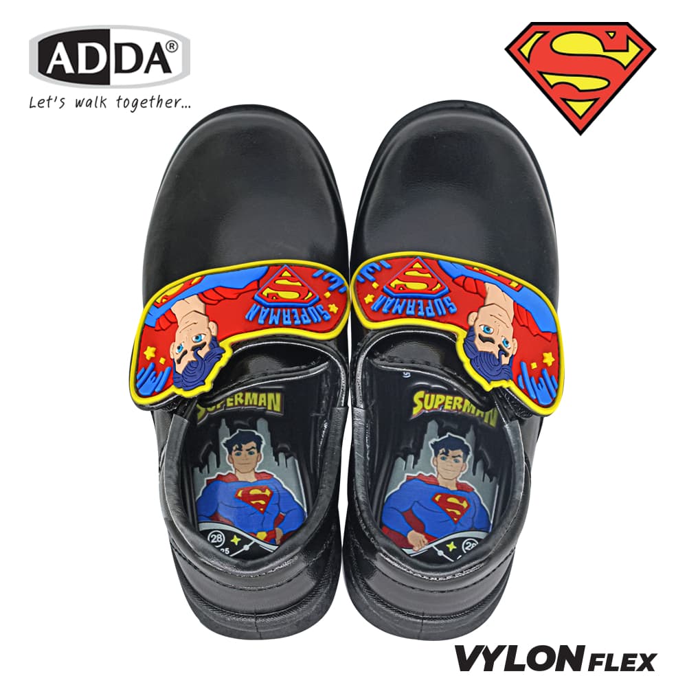ADDA รองเท้านักเรียน ลาย Superman ลิขสิทธิ์แท้ รุ่น 41A25C1B1 รูปที่ 4