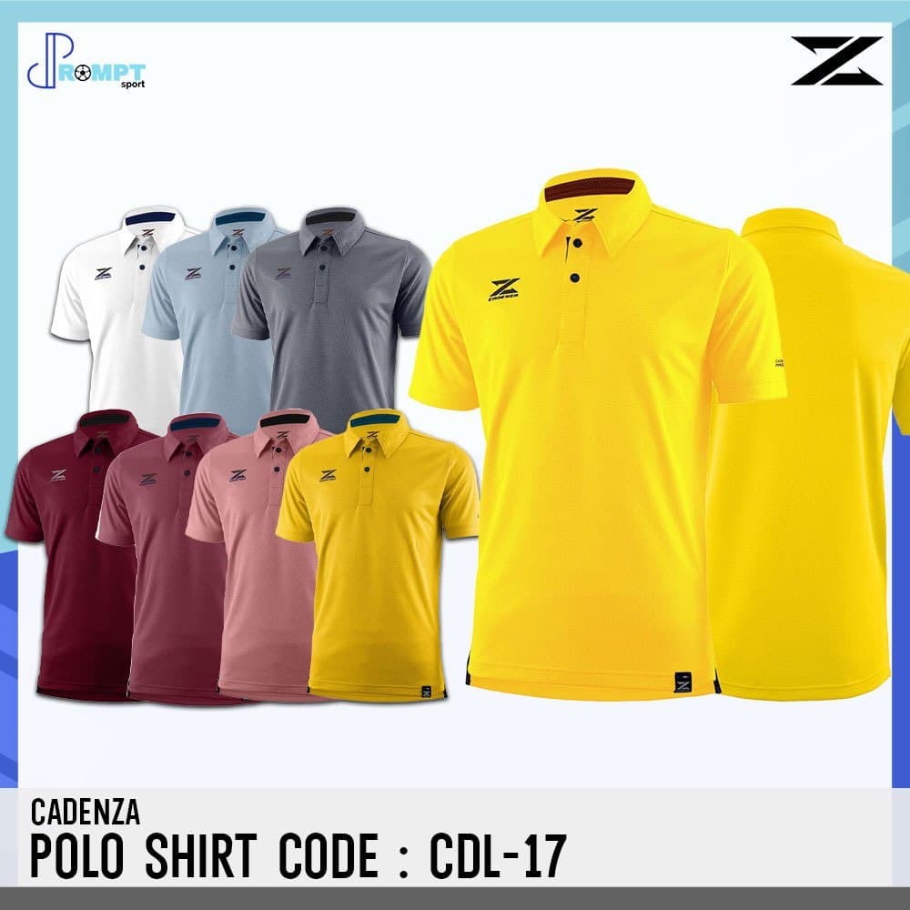 ถูกแทบทุน เสื้อโปโลแขนสั้นคาเดนซ่า CADENZA PREMIUM POLO รหัส CDL-17 1 แท้100% รูปที่ 1