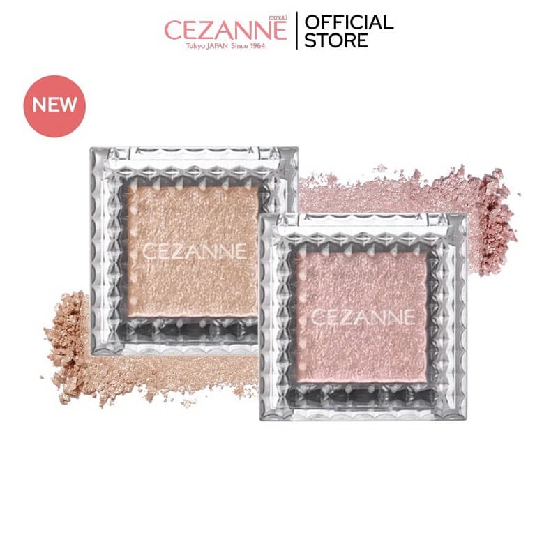 1 แถม 1 CEZANNE Single Shiny Eyeshadow X2 รูปที่ 2