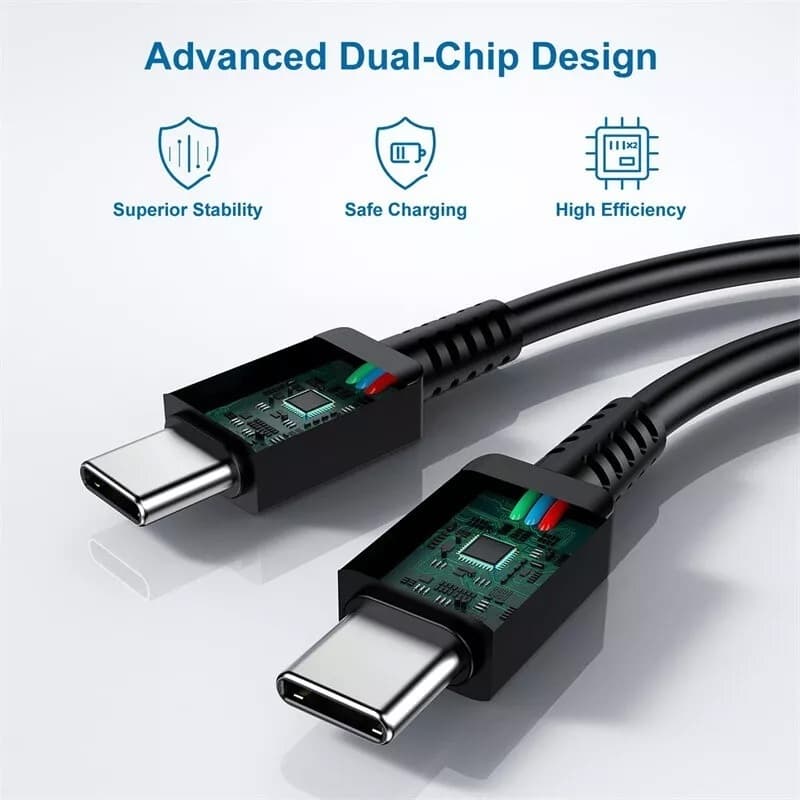 ชาร์จเร็วสุด ชุดชาร์จ 25W 45W 65W type C to TYPE-C cable รองรับรุ่น S21 S22 A70 A80 รูปที่ 4