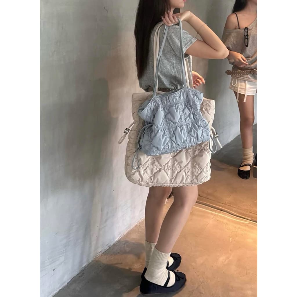 Carlyn Bag รุ่น Dape S / L สี Black/Fog Beige/Fog Blue/Fog Gray รูปที่ 8