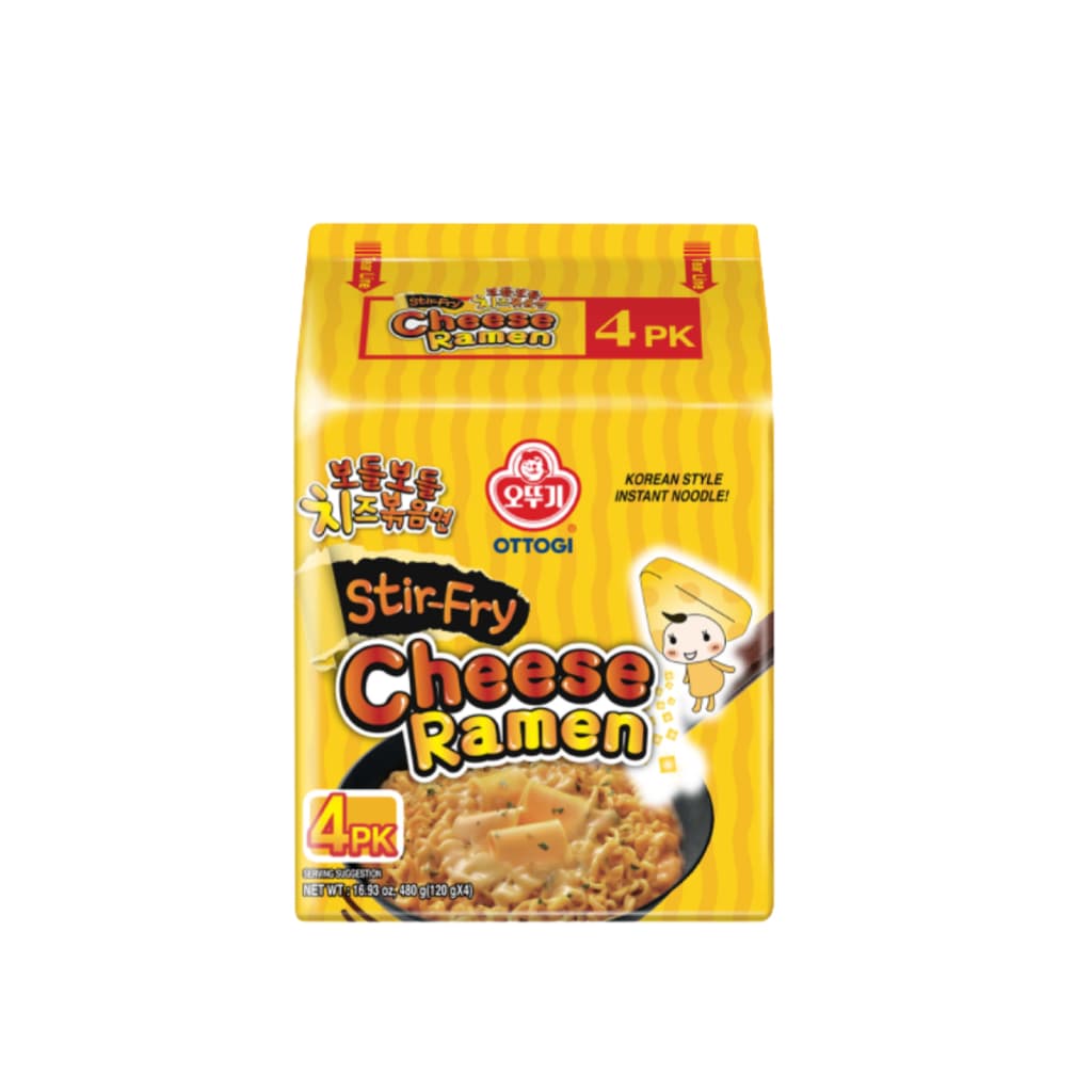 โอโตกิ สเตอร์ฟราย ชีส ราเมง 120 กรัม l OTTOGI Stir-Fry Cheese Ramen 120g. รูปที่ 2