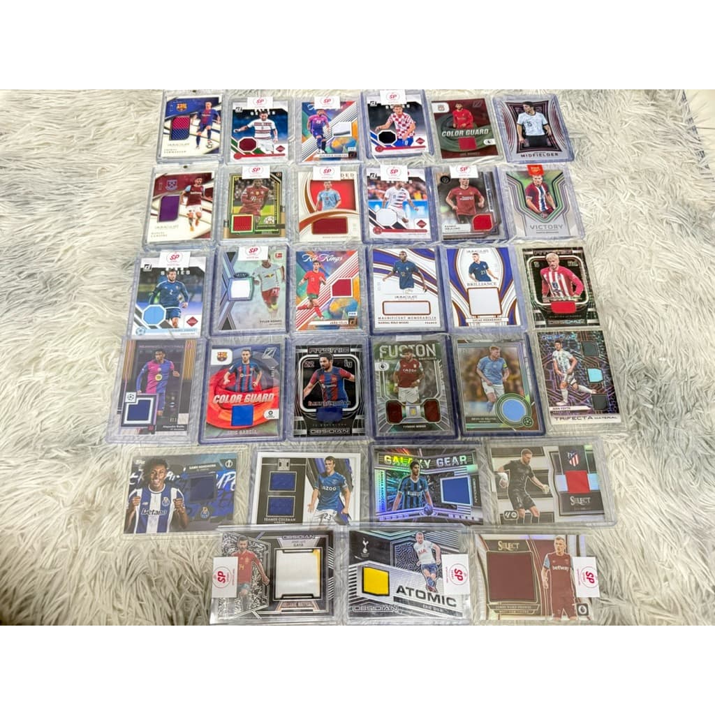 กล่องสุ่มการ์ดฟุตบอล การัน,ลายเซ็น,หรือชิ้นส่วน 100% ทุกกล่อง Panini , Topps รูปที่ 5