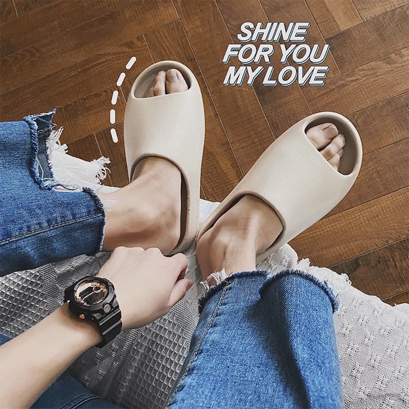 Adilette 22 Slide Kanye รองเท้าแตะลําลอง รุ่น เหมาะกับใส่เล่นกีฬากลางแจ้ง แฟชั่นคู่รัก รูปที่ 4