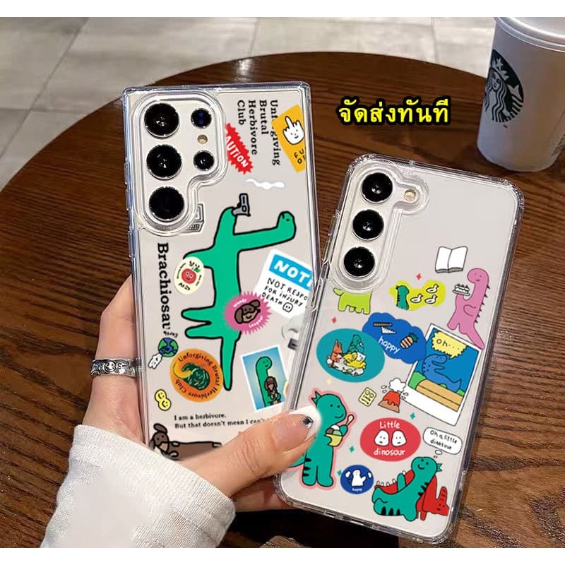เคสใส ลายน่ารัก สำหรับ SAMSUNG S26 S26Plus S26Ultra Note8 Note9 Note10 Note10Plus 10lite 10Pro Note20 20Ultra TP 029 รูปที่ 1