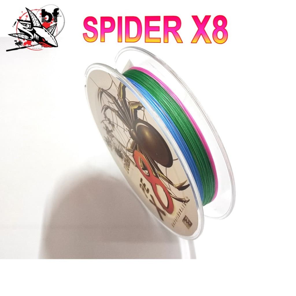 สาย PE x8 Spider King 100m Multi color สีรุ้ง รูปที่ 3