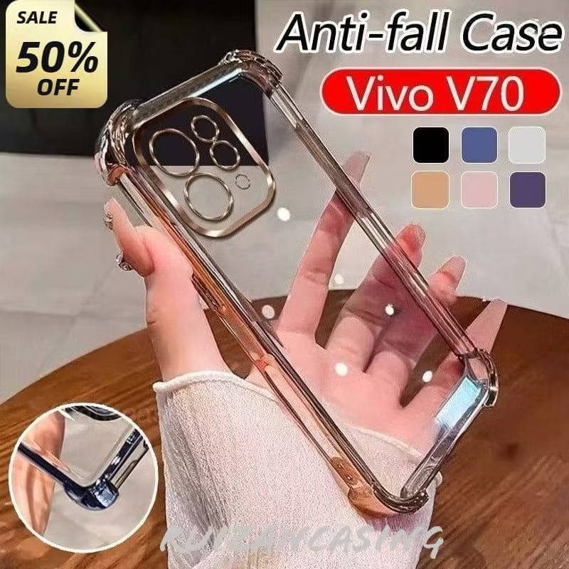 เคสกันกล้อง สำหรับVivo V70 V70Elite พร้อมเลนส์กล้อง กันกระแทก รูปที่ 1