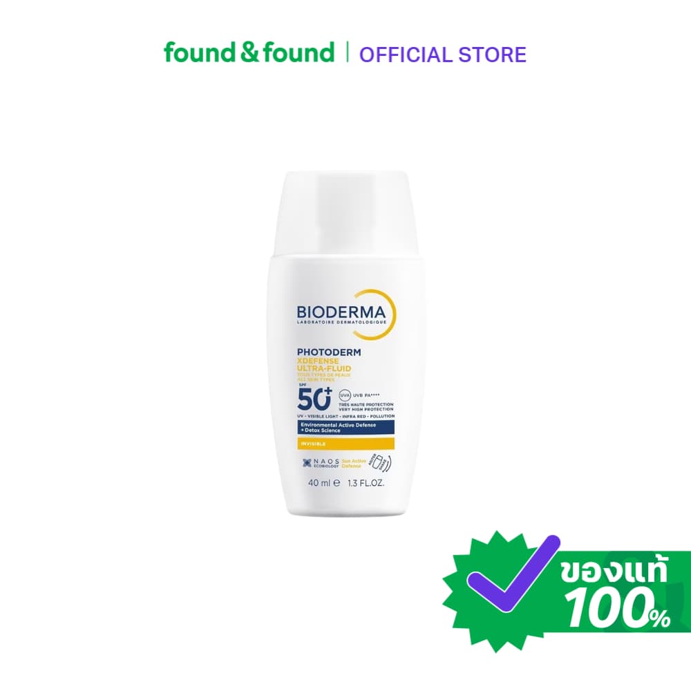 Bioderma Photoderm xdefense ultra-fluid spf50+ invisible 40 ml รูปที่ 1