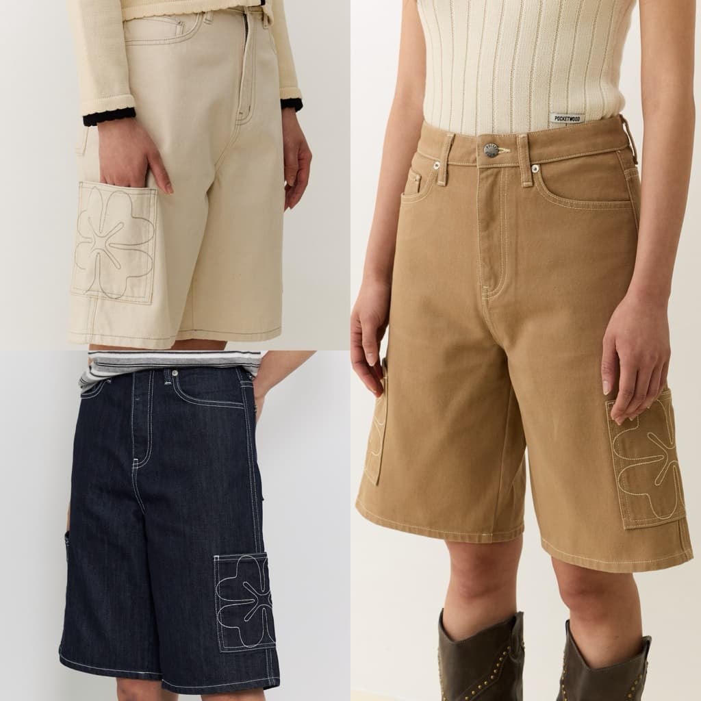 Keen Denim Jorts กางเกงยีนส์ทรง Jorts รูปที่ 1