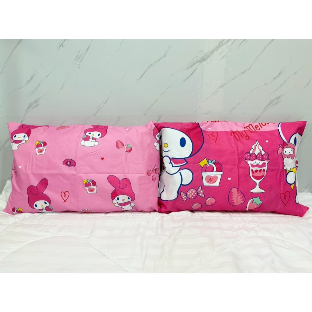 Pillowcase ปลอกหมอนหนุน / ปลอกหมนข้าง ผ้าคอตตอนนุ่มๆ ซักทำความสะอาดได้ สีไม่ตก รูปที่ 2