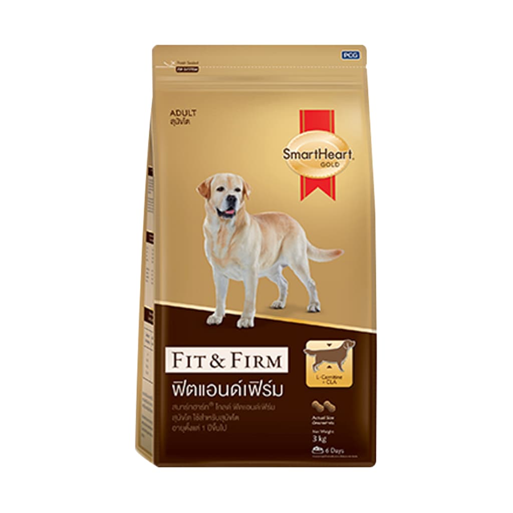 SmartHeart gold สมาร์ทฮาร์ท โกลด์ อาหารสุนัข ขนาด 3KG รูปที่ 3