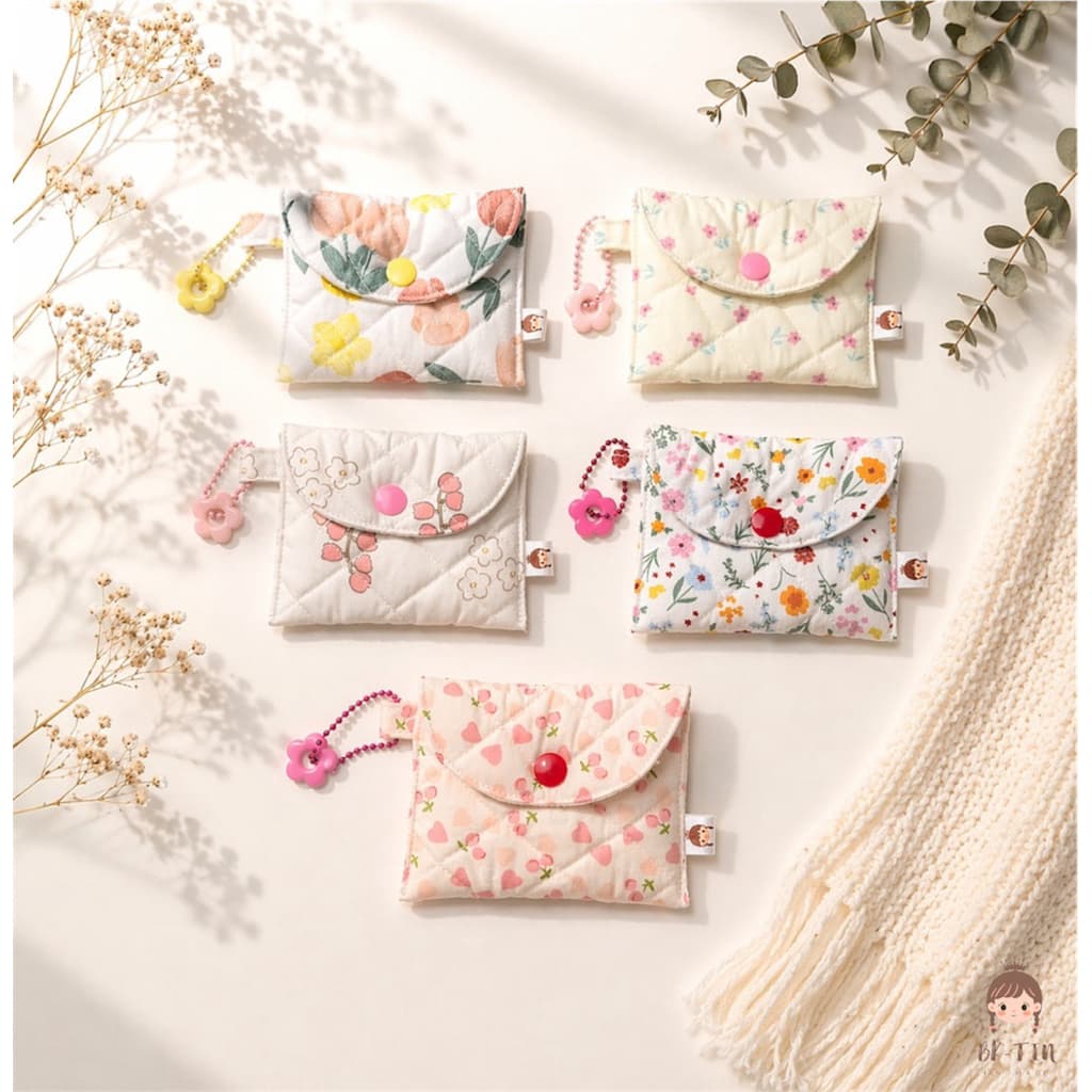 Earphone Pouch Collection | กระเป๋าผ้าใส่หูฟัง ใส่ AirPods ลายน่ารัก พกพาสะดวก รูปที่ 6