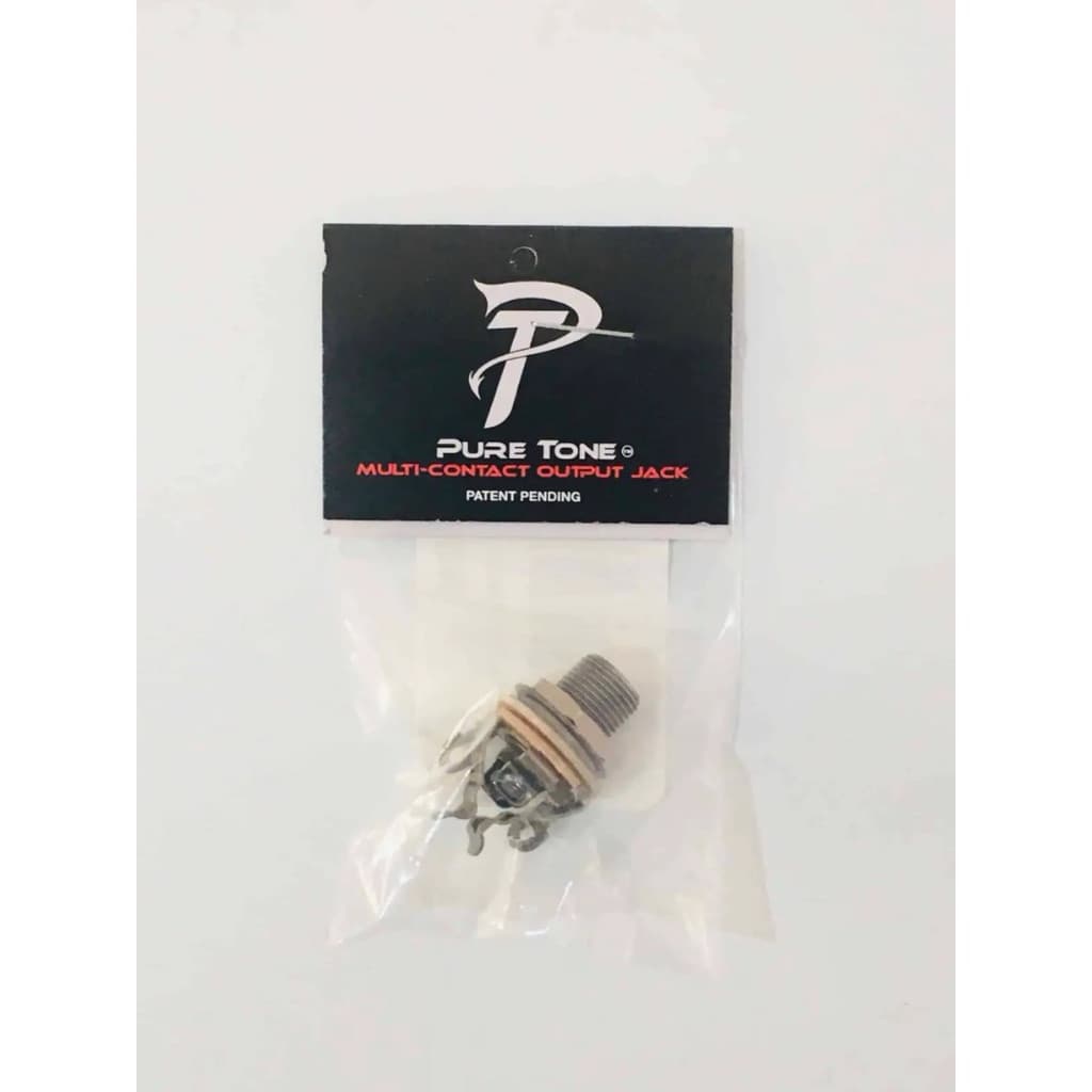 Pure Tone PTT1 Mono I/O Jack สี Nickel แจ็คกีตาร์คุณภาพสูง รูปที่ 4