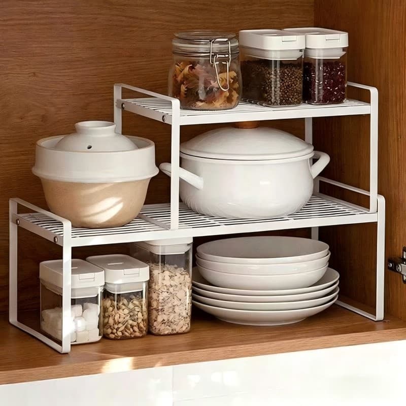 Goody Home ชั้นวางของอเนกประสงค์ 1 ชั้น สำหรับเก็บอุปกรณ์ในครัวต่างๆ รูปที่ 2