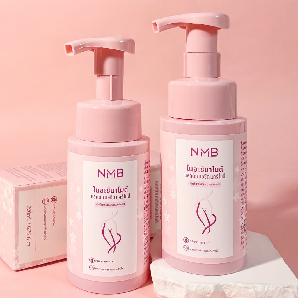 NMB มูสทำความสะอาดจุดซ่อนเร้น ลดกลิ่นอับ ชุ่มชื้นยาวนาน สูตรอ่อนโยน ผิวแพ้ง่าย pH Balance โฟมล้างจุดซ่อนเร้น 200ml รูปที่ 7