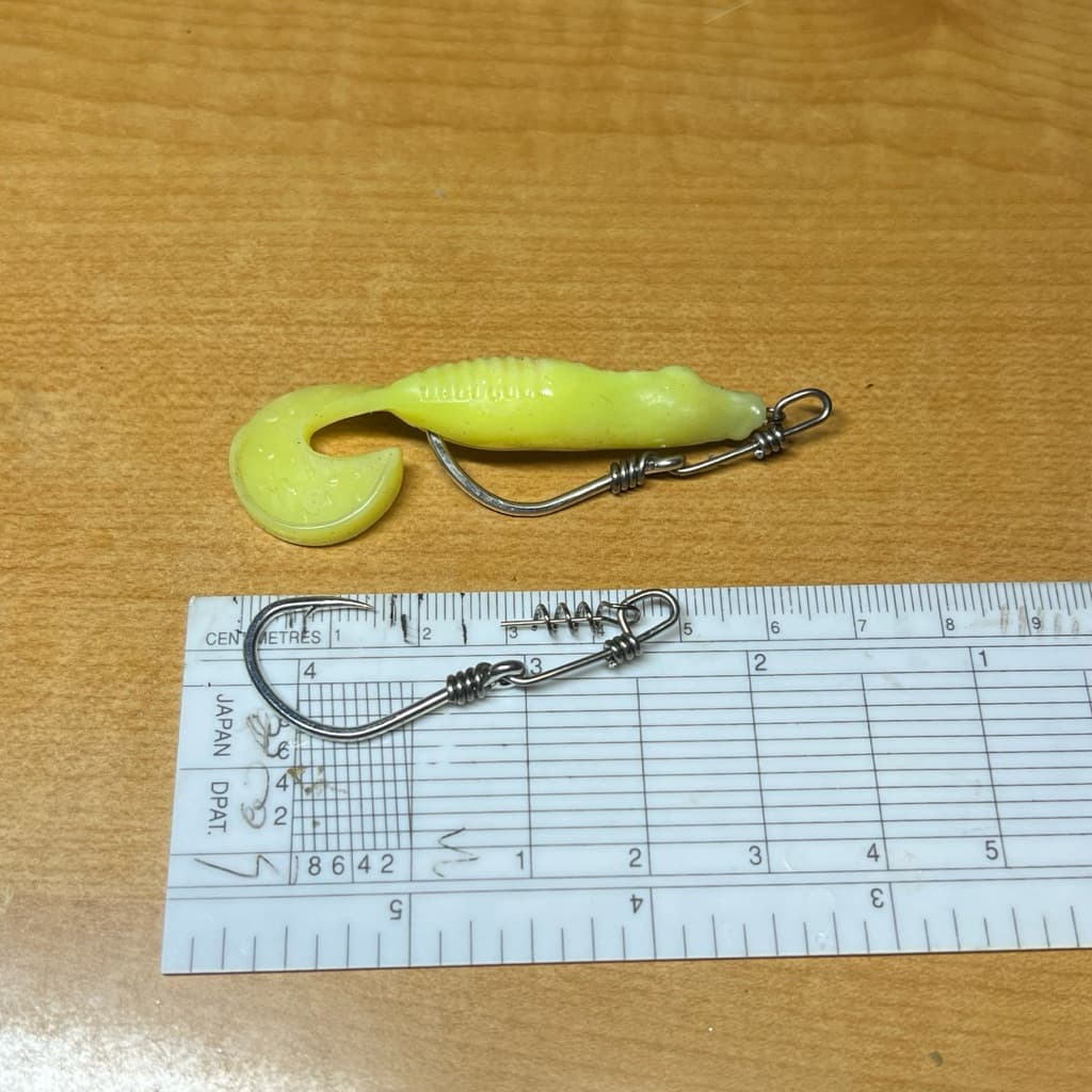 ตะขอเบ็ดรุ่น Sian Hook งานปลาช่อน คุณภาพสูง สำหรับเหยื่อยางขนาดมาตรฐาน 6.5cm. ถึง 7.5cm รูปที่ 3