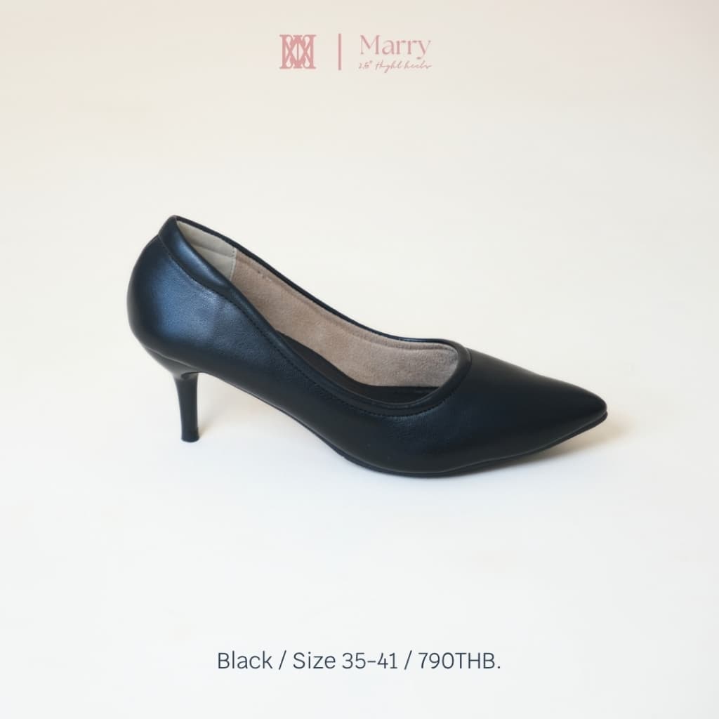 iamJinny JN551 รุ่น Marry 2.5" สีดำ รูปที่ 1