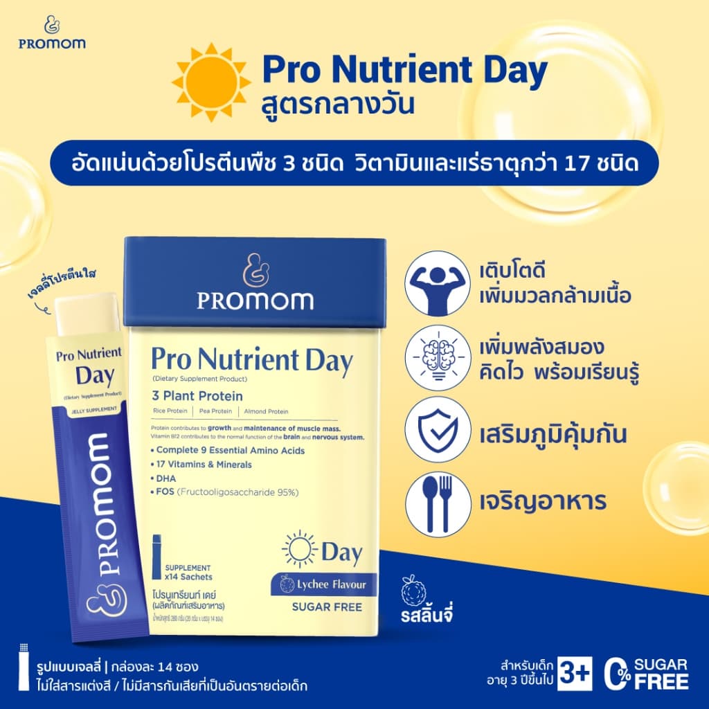 Promom รวมผลิตภัณฑ์อาหารเสริมขายดี เสริมครบทุกพัฒนาการลูกน้อย รูปที่ 6